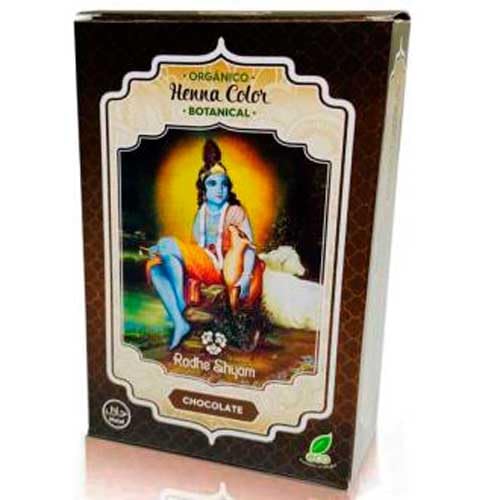 Radhe Shyam Henna Polvo Botanicals Chocolate 100Gr
