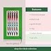kate spade new york Black Ink Pen Set of 5, Cute Click Pens, Plastic Retractable Pens for Writing and Journaling (Safari Floral)