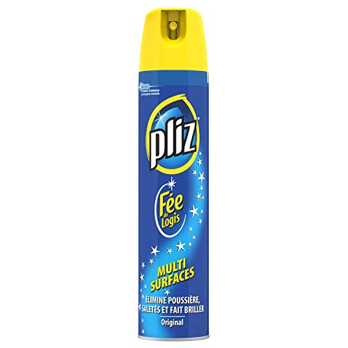 Pliz Aérosol Nettoyant Multi-Surfaces Fée du Logis 250 ml - Lot de 4