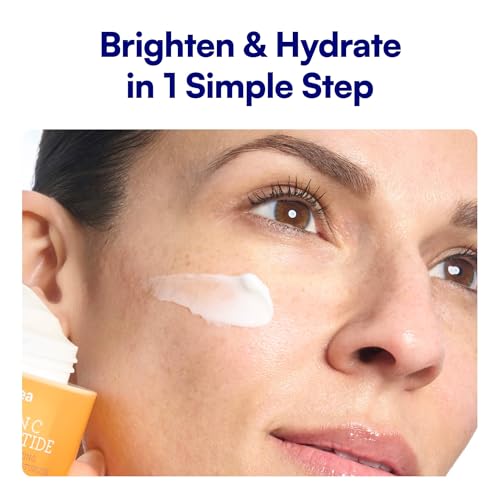 Bliss Vitamin C + Tri-Peptide Brightening Moisturizer | Squalane & Hydration Boosters | Anti-Aging Face Cream for Collagen and Elasticity | Clean Vegan & Cruelty Free 1.7 fl oz