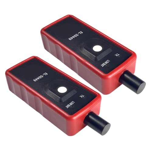 Gatuida 2 Pezzi Dispositivo di Monitoraggio della Pressione degli Pneumatici per Veicoli Strumento di Ripristino della Pressione degli Pneumatici Attivatore Tpms Programmatore per Auto