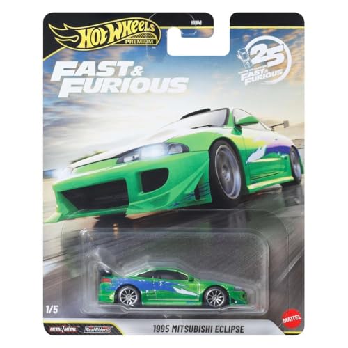 Hot Wheels 1995 Mitsubishi Eclipse Escala 1:64 miniatura 1