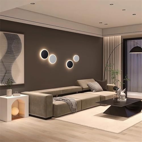 Aplique de pared táctil con batería recargable y luz blanca LED 5