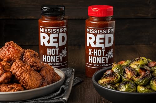 Miel Mississippi Red Hot 2 Pack 12 oz Botellas miniatura 5