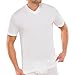 Produktbild Schiesser Herren American T- Shirts mit V-Ausschnitt, 2er - Pack (L / (6), Weiss)