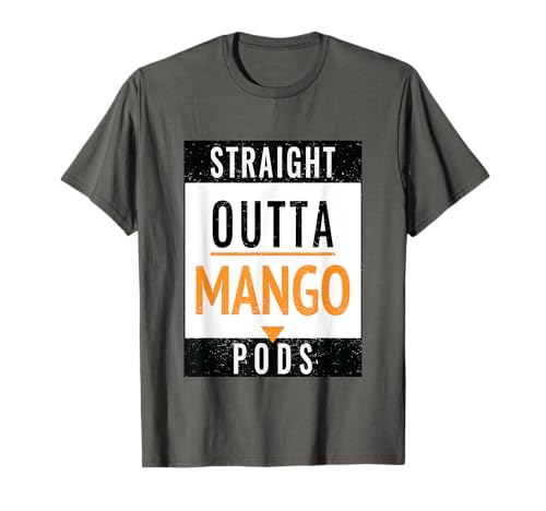 Lucre Design Straight Outta Mango Pods Vape T-Shirt