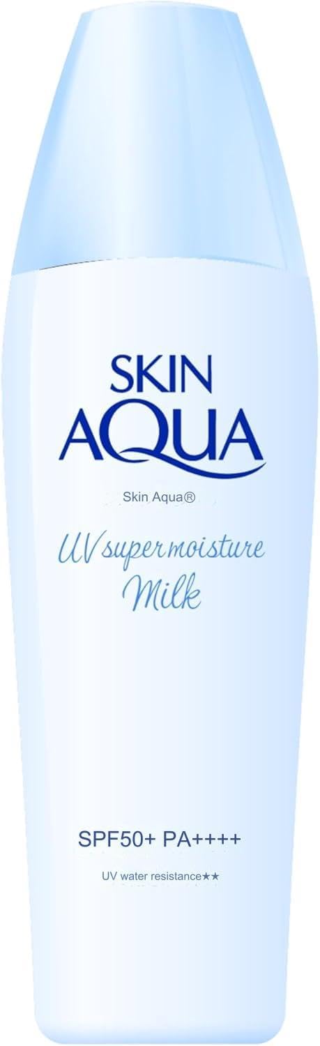 スキンアクア スーパーモイスチャーUVミルク 40ml ヒアルロン酸配合UV 汗水に強いミルク SPF50+ PA++++