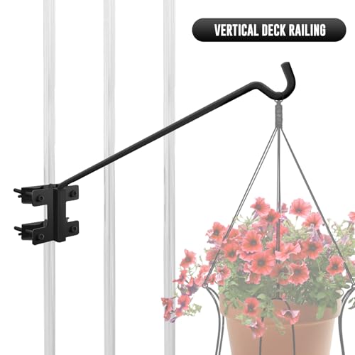 Crochets pour panier de fleurs BSWAN et suspensions de balcon - 5
