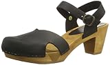 softclogs blau  Sanita Damen Matrix Square Flex Sandalen, Schwarz (Black 2), 39