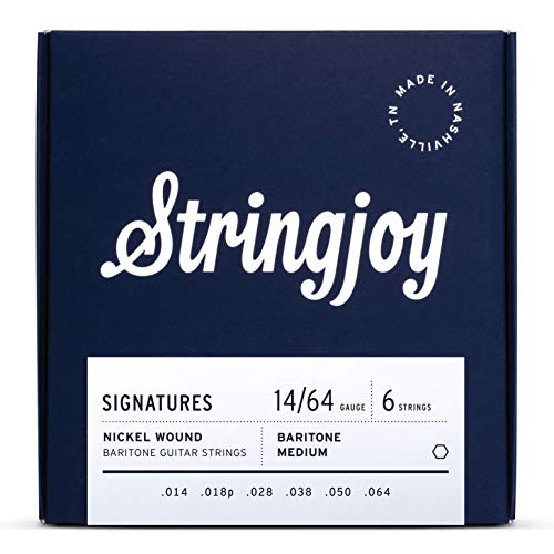 Stringjoy BAL14B Baritone Signatures Electric Guitar Strings