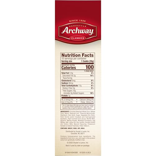 Image of Archway Cookies, Soft Frosty Lemon Cookies, 9.25 Oz (Pack of 2)