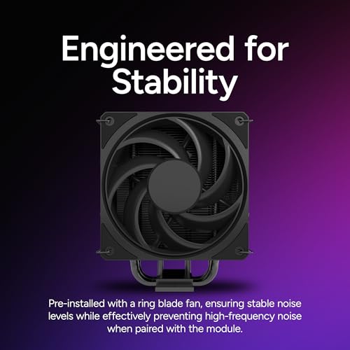 Image of Cooler Master Hyper 212 3DHP CPU Air Cooler - Patented 3D Heat Pipe Technology, 120mm PWM High Airflow Fan, Quiet Cooling & Easy Installation, AMD AM5 /AM4 & Intel LGA 1851 /1700, Black