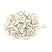 Aexit 2.54mm Pitch Terminals Right Angle 5 Pins Male XH Header Wire Terminals Connector 100pcs