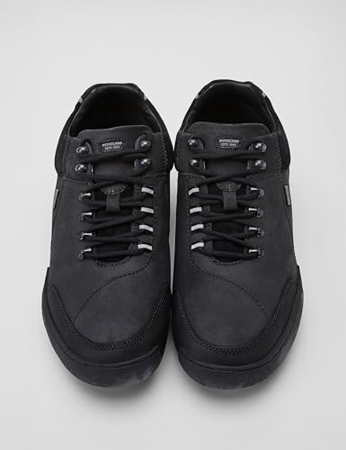 Woodland Men's Black Leather Sneaker 8 UK - Image 4