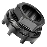 Material: hecho de acero al carbono, esta funda de eje de acero al carbono de 8 muescas para bicicleta es duradera. El tratamiento de electroforesis garantiza que sea resistente al óxido y a la decoloración, garantizando una vida útil prolongada.