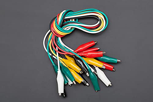 DF ROBOTAlligator Clip Test Cables (10 PCS Pack)