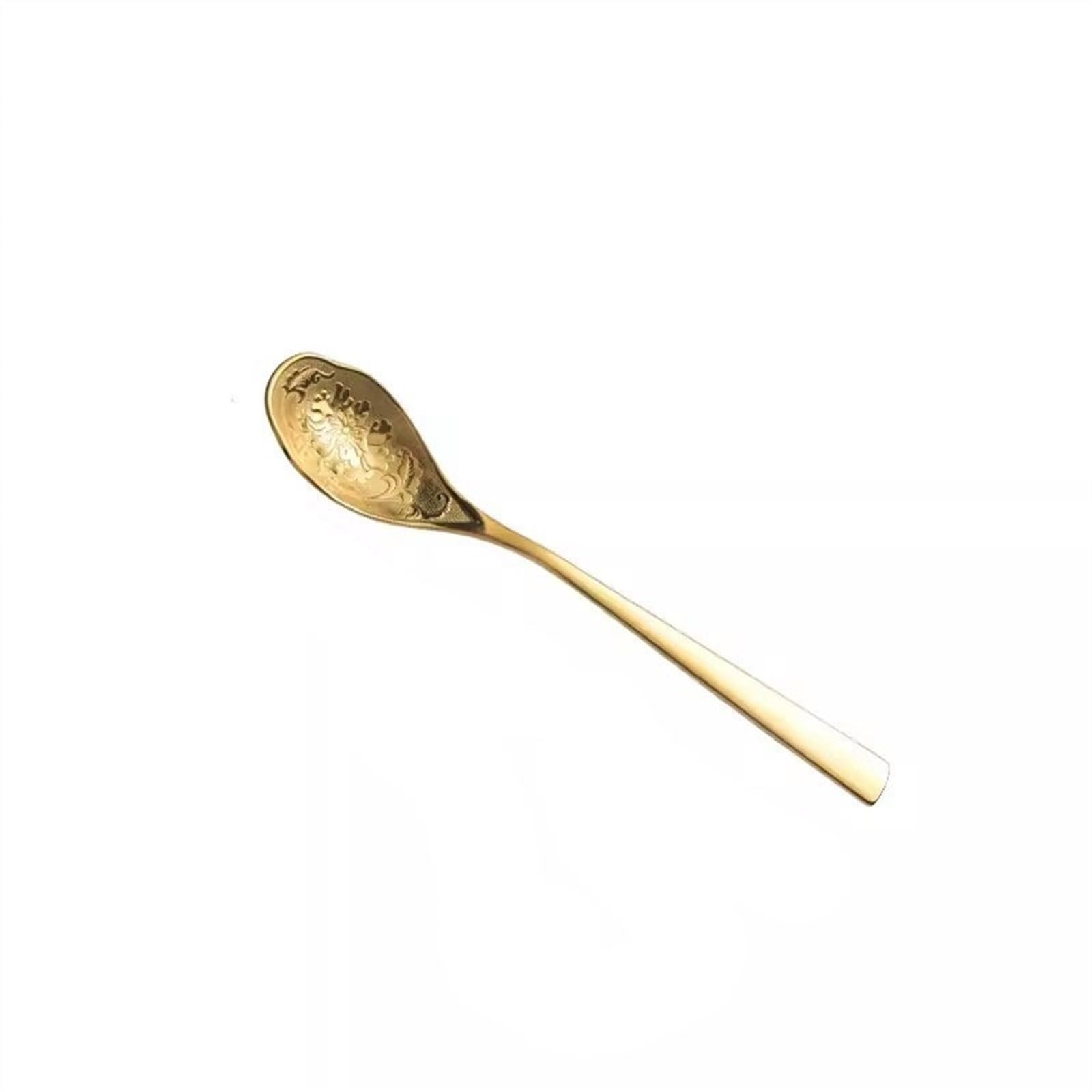 Cuillère soupe légumes fendue inox pour séparer le bouillon facilement