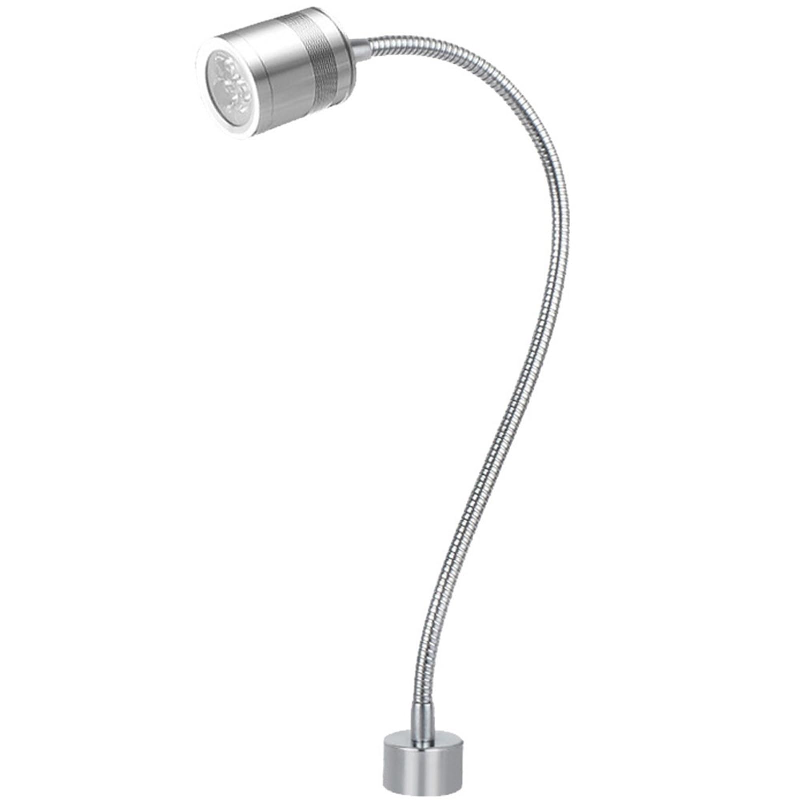 Magnetyczne światło robocze, 120 lumenów na wat, przenośne światło robocze LED z elastyczną gęsią szyją i magnetyczną podstawą, idealne do tokarek, maszyn do szycia, stołów warsztatowych, grillów