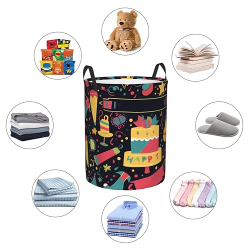Panier à linge autonome pliable de taille S avec poignées imperméable
