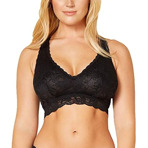 Cosabella Women's Never Say Nevertm Curvy Racie Racerback Bralette Bra, Noir, S Cover