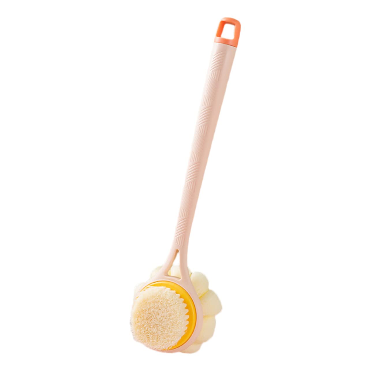 Healeved 2stücke Badebürste Mit Langem Griff Doppelseitige Rückenreinigungsbürste Ergonomisches Design Sanfte Massage Für Körperpflege Und Hygiene Für Senioren Hauttypen