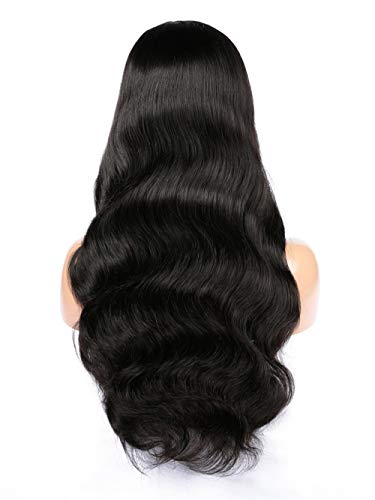 image for Margarety Lace Front Wigs Human Hair Pre Plucked Body Wave 4x4 Lace Cl