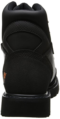 Timberland PRO Men's 40000 Met Guard 6' Steel Toe Boot,Black/Black,8.5 M