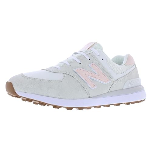New Balance New Balance 574 Greens V2 Womens Shoes Size 10, Color: Dove/Pink