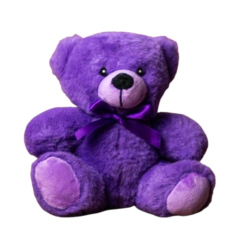 Plush Toys Wanderland Purple Majesty Colorama 6 inch Bear – Soft Plush Toy, Kids Stuffed Animal, Cuddly Teddy Bear Gift, Nursery Room Decor, Collectible for Toddlers & Birthday Presents