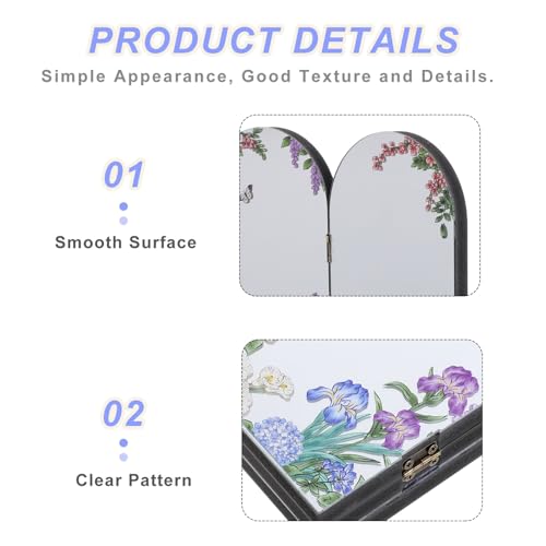 Paravent pliable pour bureau en acrylique décoratif - 4