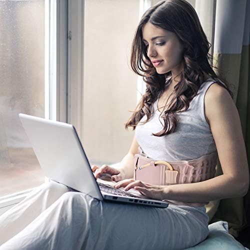 2019 Upgraded Version GZDL Decompression Back Support Belt for Men & Women, Back Brace Back Pain Lower Lumbar Support, Spinal Air Traction Belt (for 29 inches to 49 inches Waists)