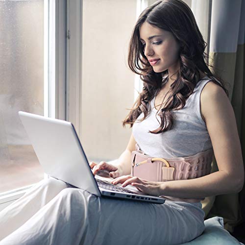 2019 Upgraded Version GZDL Decompression Back Support Belt for Men & Women, Back Brace Back Pain Lower Lumbar Support, Spinal Air Traction Belt (for 29 inches to 49 inches Waists)