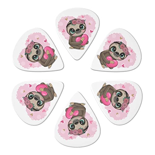 FUCVNPZ Lot de 6 médiators en celluloïd pour guitare acoustique, électrique, basse ou ukulélé - Les Beatles, Paul McCartney, John Lennon, RIngo Starr, George Harrison FUCVNPZ Lot de 6 médiators en celluloïd pour guitare acoustique, électrique, basse ou ukulélé – Image 3