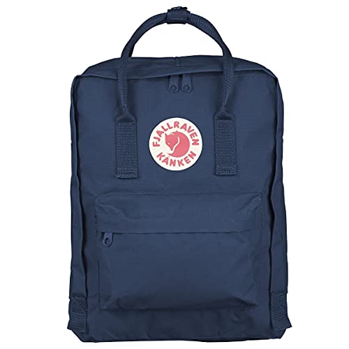 Fjällräven Kanken Backpack - Durable Vinylon Fabric, Water-Resistant, Classic Design - School, Travel, Royal Blue