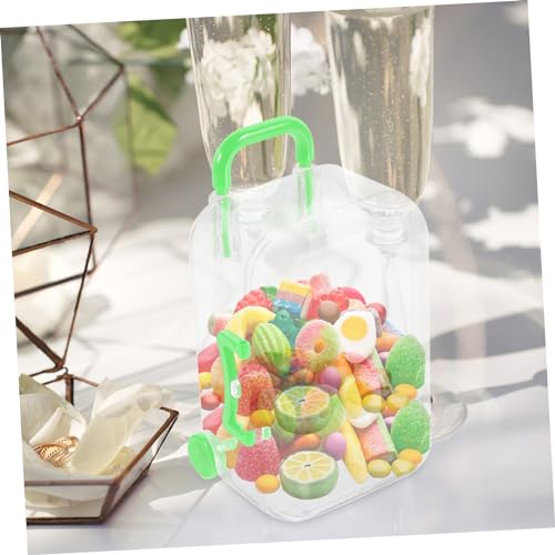 UPKOCH 12個透明スーツケース型キャンディボックス パーティー 用 小型ラ