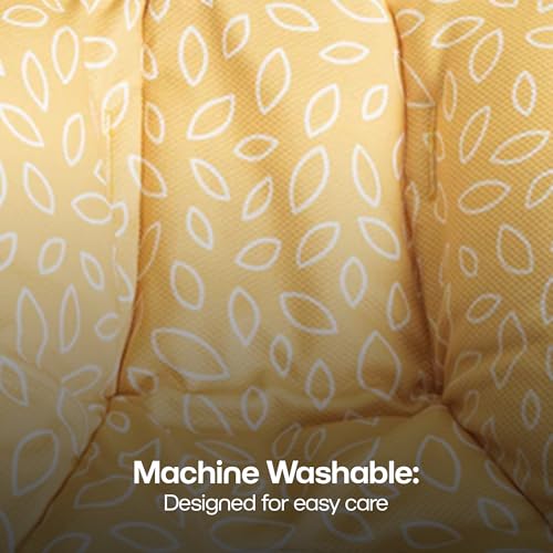 Image of 4moms RockaRoo and MamaRoo Infant Insert, Machine Washable, Cool Mesh Fabric, Reversible Design, Yellow