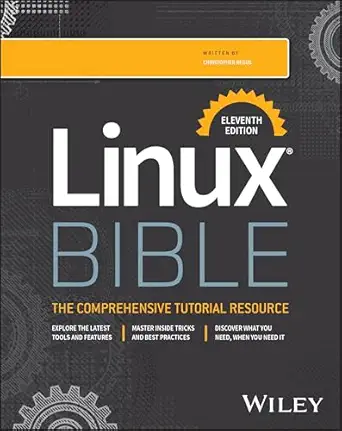 Linux Bible book cover