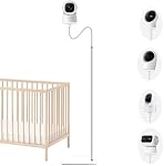 Baby Monitor Floor Stand Holder Mount Compactible for eufy E21,E30,Spaceview E110, Spaceview pro E210