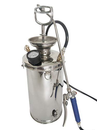 FLYTOP Yard fogger Spray Bottle Backpack Garden Sprayer Stainless Steel for Extended Life and Durability (1.5Gallon)