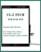 for iPad 9th Gen Generation Touch Screen for iPad 9 A2602 Screen Replacement for iPad 10.2 2021 Digitizer A2603 A2604 A2605 Glass Sensor Panel (with Home Button) (Black)