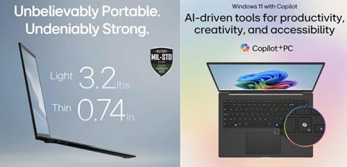 Image of LG gram Ultra-Light Laptop 17.0 inch Touchscreen IPS WQXGA Display | Intel Ultra 7-258V, 32GB LPDDR5X, 2TB SSD, Intel Arc 140V, Backlit KB, Thunderbolt 4, WiFi 7, Windows 11 Pro w / DKZ Hub