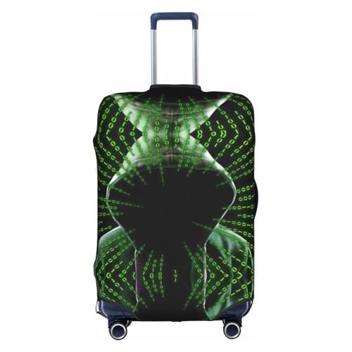 Housse de bagage Hacker Attacker L pour sécuriser et fermer parfaitement votre grande valise blanche