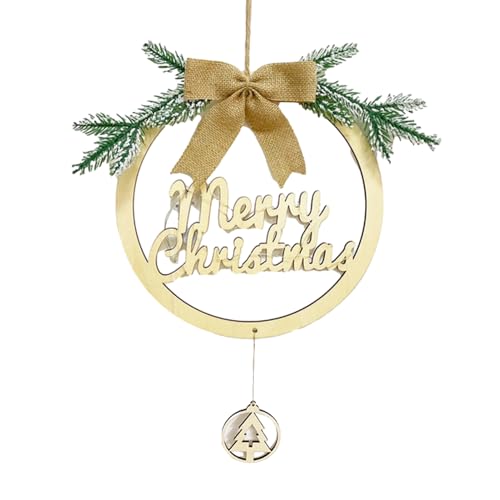 Tablero de Navidad genérico | Panel de Navidad para el Hogar | Etiquetas de Interior de Madera para Puerta de Entrada, Restaurante, Porche
