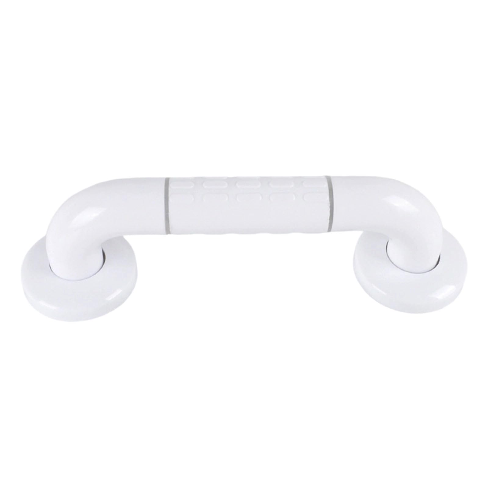 Elnwnnkc White Durability Grab Handle For Elderly Stainless Steel Construction 500Lb Strength Glowing In Dark Antislip Bathroom Rails Rustproof Rails