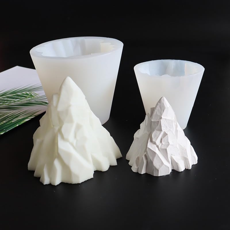 3D Eisberg Silikonform – Flexibel & Antihaftend Für Mousse, Schokolade, Seife Oder Harz, BPA-frei & Spülmaschinenfest