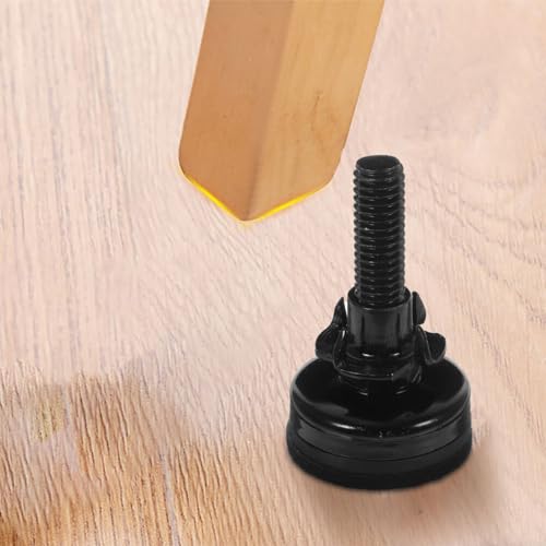 Patas para sofá con rosca ajustable kit de 12 piezas para nivelar suelos 5