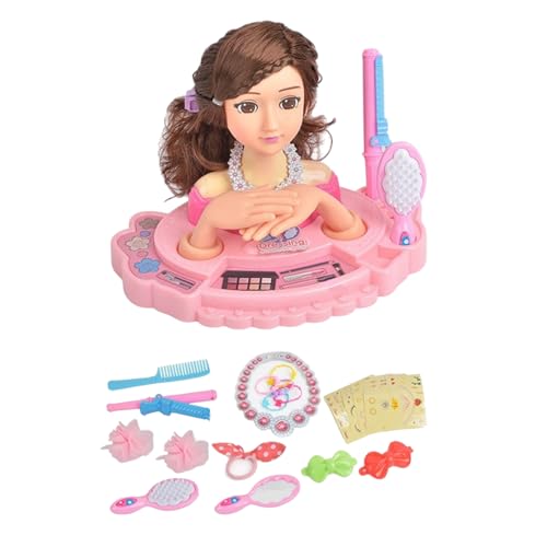 Rilascia l'intelletto creativo: con il design morbido della testa di del nostro giocattolo con testa di per trucco e acconciatura, i bambini possono liberare la loro creatività ed esplorare variazioni illimitate di capelli e scene di trucco. I lineamenti delicati e la pelle simulata si aggiungono all'esperienza realistica, rendendolo un giocattolo indispensabile