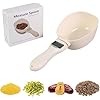 2025 New Digital Measuring Spoon, Digital Food Measuring Scoop Scale – Electronic Kitchen Measuring Spoon Scale for Cooking Baking – Smart Adjustable Measure Cup for Home Cooks Bakers Chefs Pet Owners
