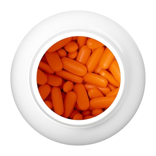 Image of HealthA2Z Ibuprofen Tablet Bottle Pain Relief 200mg (500 Count (Orange))