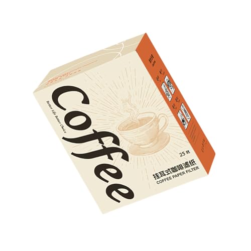 25/50 個使い捨てコーヒーフィルター紙袋ぶら下げ耳手醸造機器使い捨てコーヒーフィルター紙袋